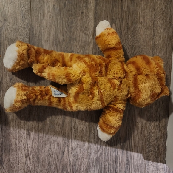 Retired Build A Bear Orange Striped Tabby Cat Kitty 19" Plush Toy Stuffed Animal - Picture 4 of 7